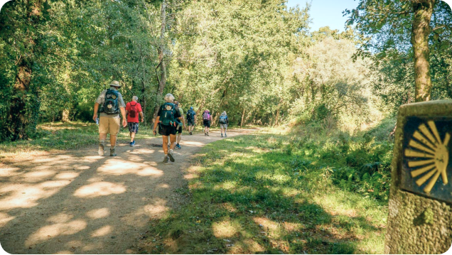 Caminhada ao ar livre